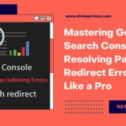 how to fix Page Redirect Errors